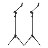 Pedestal Girafa Prato Bateria C/ Regulagem Visão Kit C/2 Lqd