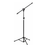 Pedestal Microfone Pmv-100-p Vector Rosca De