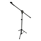 Pedestal Microfone Pmv-100-p Vector Rosca De