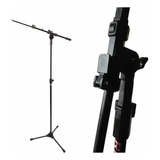 Pedestal Para Microfone Estante Girafa Com Contrapeso Rmv