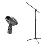 Pedestal Para Microfone Girafa Igreja Estudio + Suporte