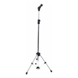 Pedestal Para Prato De Bateria Reto Cromado Visão Ppbrcr