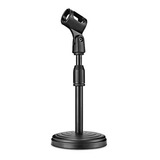 Pedestal Suporte De Mesa P/ Microfone Estudio Youtuber Radio