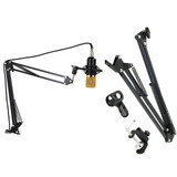 Pedestal Suporte Mesa Para Microfone Estúdio Rádio Nb35