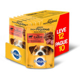 Pedigree Sachê Sabor Carne Ao Molho Caixa Com 12 Unidades