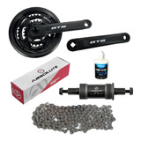 Pedivela 42/34/24+ Movimento Central 122mm+corrente 7v Index