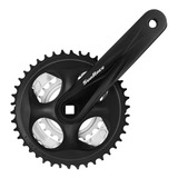 Pedivela Alumínio Sunrace M500 24-34-42 Dentes 170mm Bike