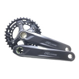 Pedivela Shimano Deore M4100 2x 10v 36/26d 175mm Hollowtech 