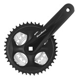 Pedivela Sunrace M500 Alumínio 42/34/24 Dente Bike Mtb 170mm
