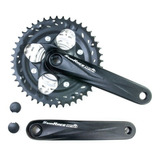 Pedivela Sunrace M904 Alumínio Coroa Tripla (44/32/22) 175mm