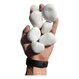 Pedra Branca Jardim Seixo Branco Rolado Dolomita 15 Kg