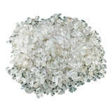 Pedra Natural Cristal Cascalho Rolada 500g Semi Preciosa 