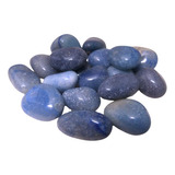 Pedra Natural Quartzo Azul Rolada Semipreciosa