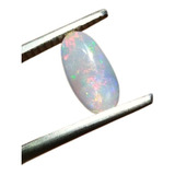 Pedra Opala Preciosa Natural Arco-íris Gema Lapidada 0,80 Ct