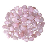Pedra Quartzo Rosa Rolada Polida 1-2cms Qualidade Extra 500g