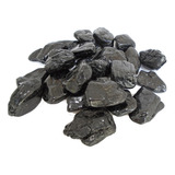 Pedra Turmalina Negra Natural 100g Rolada