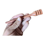 Pegador Colher De Mel Madeira 17cm ( 1 ) Unidade Artesanal