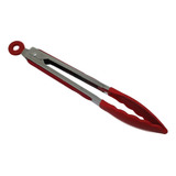 Pegador Culinário Em Aço Inox E Silicone