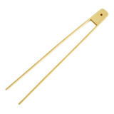 Pegador De Fritura Salada Churrasco Pães Em Bambu 30cm