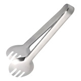 Pegador De Saladas Churrasco E Fritura Aço Inox 25 Cm