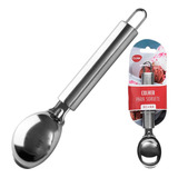 Pegador De Sorvete Sobremesa Em Aço Inox 20cm Concha Sorvete