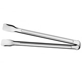 Pegador Logo Gelo Universal Aço Inox 28 Cm Brinox Tipo Pinça