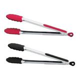Pegador Universal Em Silicone Inox 30 Cm - Churrasco Cozinha
