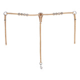 Peiteira De Couro Natural Para Cavalo Bronc-steel Modelo Y 2