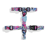 Peitoral Zeedog H Harness Blast Para Cachorros Cor Colorida Tamanho Da Coleira M