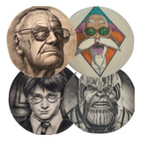 Pele Artificial Tatuagem Tattoo Micropigmentação Grande 4 Un