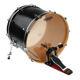 Pele Bateria Evans Genera G2 Bumbo 22 Polegadas Transparente