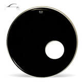 Pele Bumbo Resposta 22 - Ebony - Encore C/furo Preta