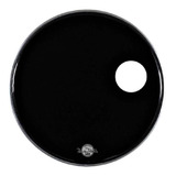 Pele Dudu Portes 22'' Preta Frontal Bd C/furo Resposta Luen 
