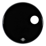 Pele Dudu Portes Bumbo 22 Frontal Preta Resposta Luen C/furo