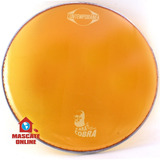 Pele Timbal 14 Cara De Cobra Contemporânea Laranja
