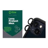 Pelicula Aro Lente Camera Hprime Preto P/ iPhone 13 13 Mini