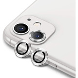 Película Câmera Proteção Beleza Prata P/ iPhone 13 13 Mini
