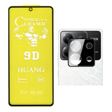 Película Cerâmica Fosca + Câmera Para Xiaomi Poco X6 5g