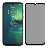 Película De Privacidade Vidro 3d Motorola Moto G8 Plus