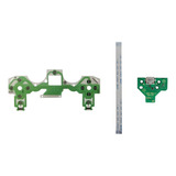 Película E Placa Usb Flat 12 Vias Para Controle Ps4 Jds 011