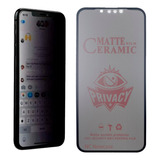 Película Fosca Privacidade Antirreflexo Para LG K42 K52 K62