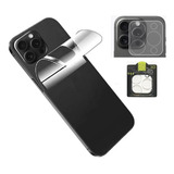 Película Hidrogel Traseira + Camera Para iPhone 15 Pro Max