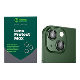 Película Hprime Aro Lente Camera Verde P/ iPhone 13 13 Mini