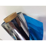 Película Insulfilm Azul Refletivo Espelhado Com 0,76m X 45m