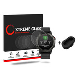 Pelicula Para Garmin Fenix 5 Plus 47mm + Tampinha Anti-dust