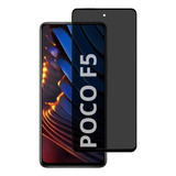 Película Privacidade Vidro 3d Xiaomi Poco F5 Pronta Entrega