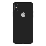 Pelicula Skin Adesivo Vinil Preto Liso Fosco iPhone XS