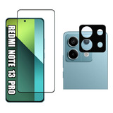 Película Vidro 3d + Câmera Para Xiaomi Redmi Note 13 Pro 5g