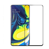 Película Vidro 5d 9h Galaxy A80 / A90 + Pelicula Skin Traseira