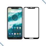 Pelicula Vidro Full 3d Compatível C Motorola Moto One Xt1941